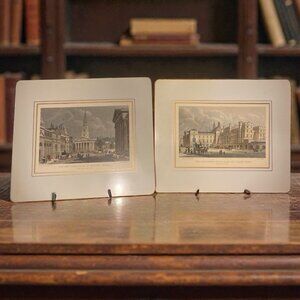 Set of 2 Hardback Lady Clare Placemats Parliament House St. James Palace